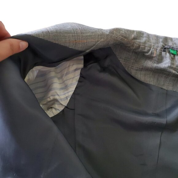 United Colors of Benetton Plaid Jacket - Picture 9 of 12